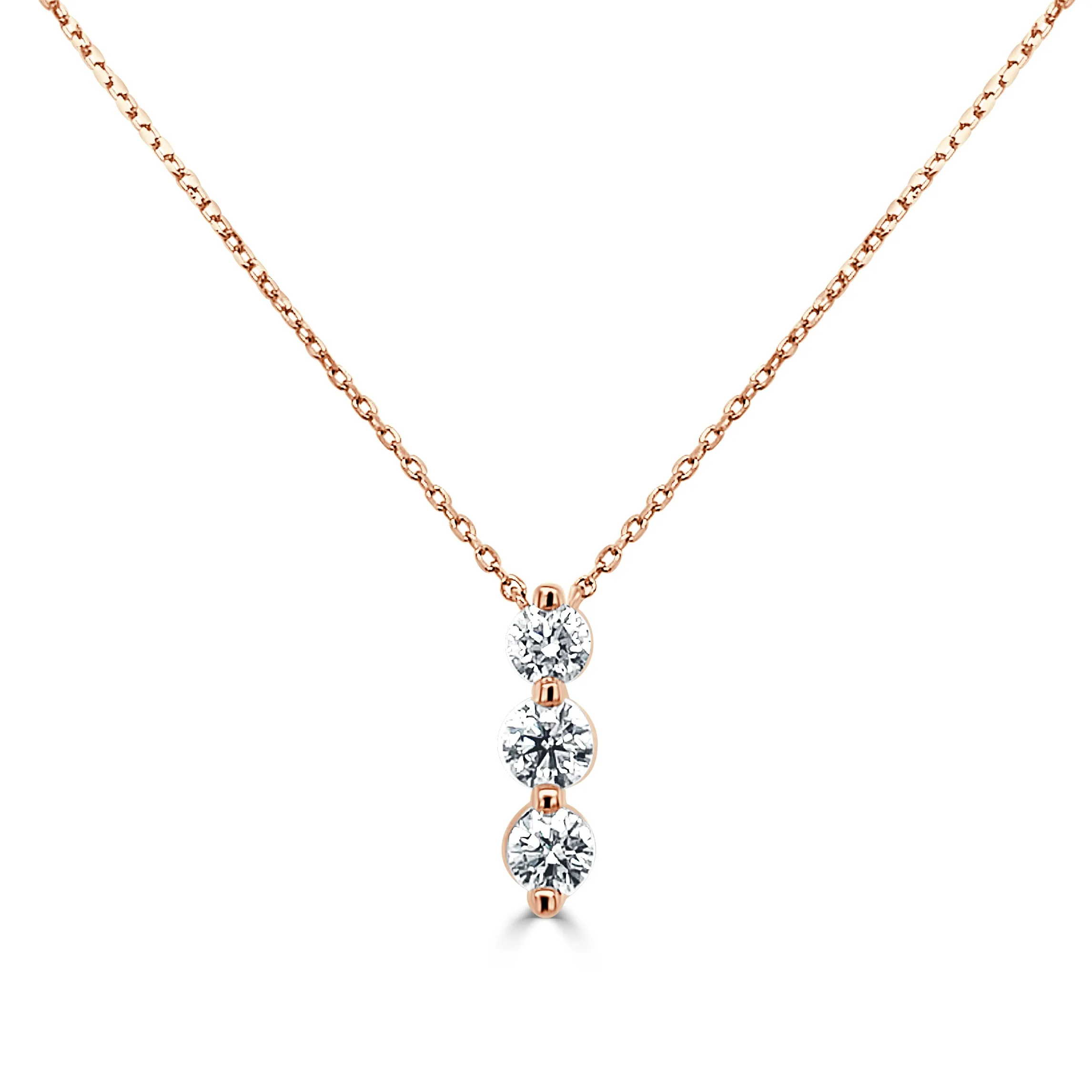 14k Gold & Diamond Necklace - 0.61ct