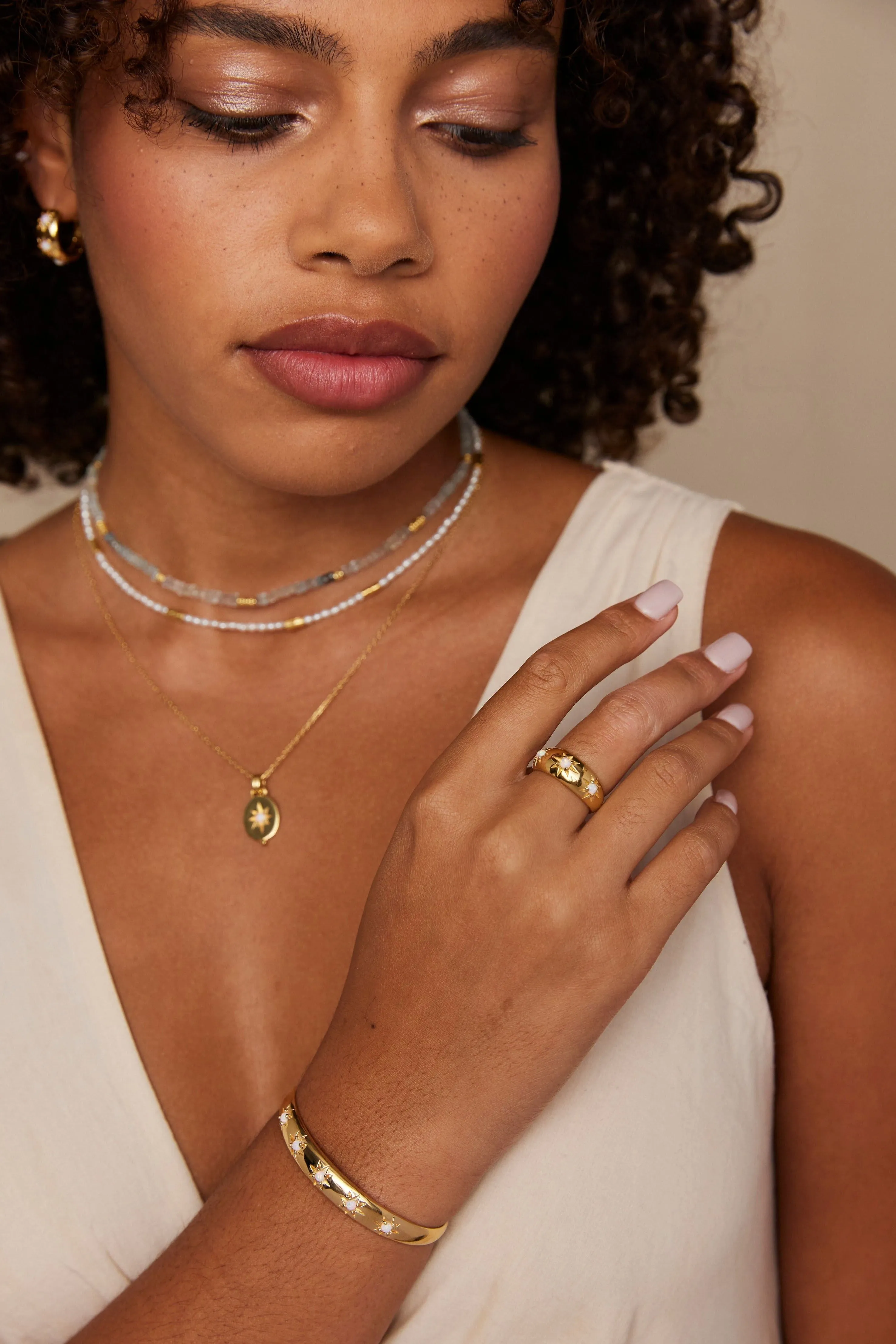 Alina Gold Cuff