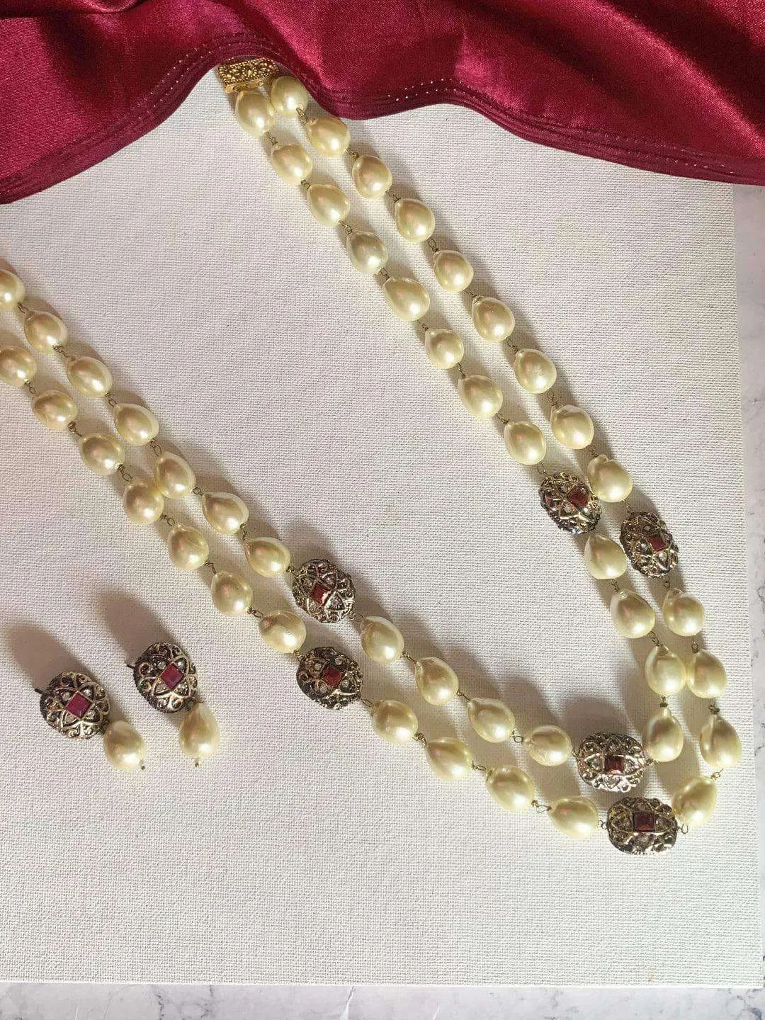 Baroque Antique Bead Set