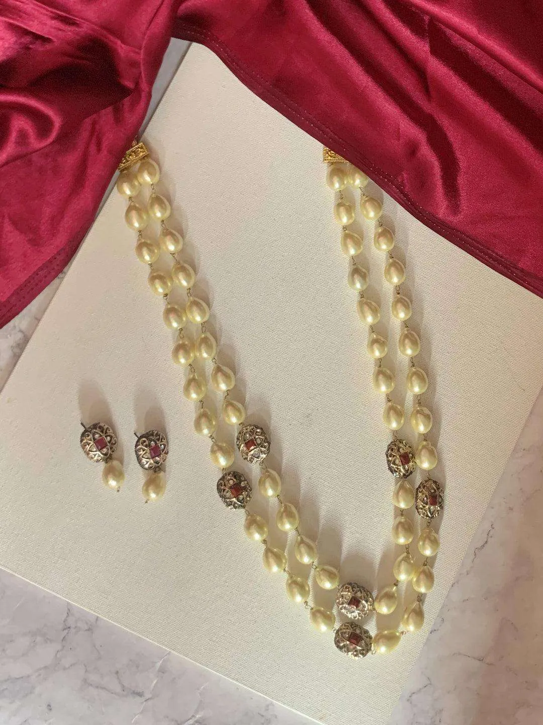 Baroque Antique Bead Set
