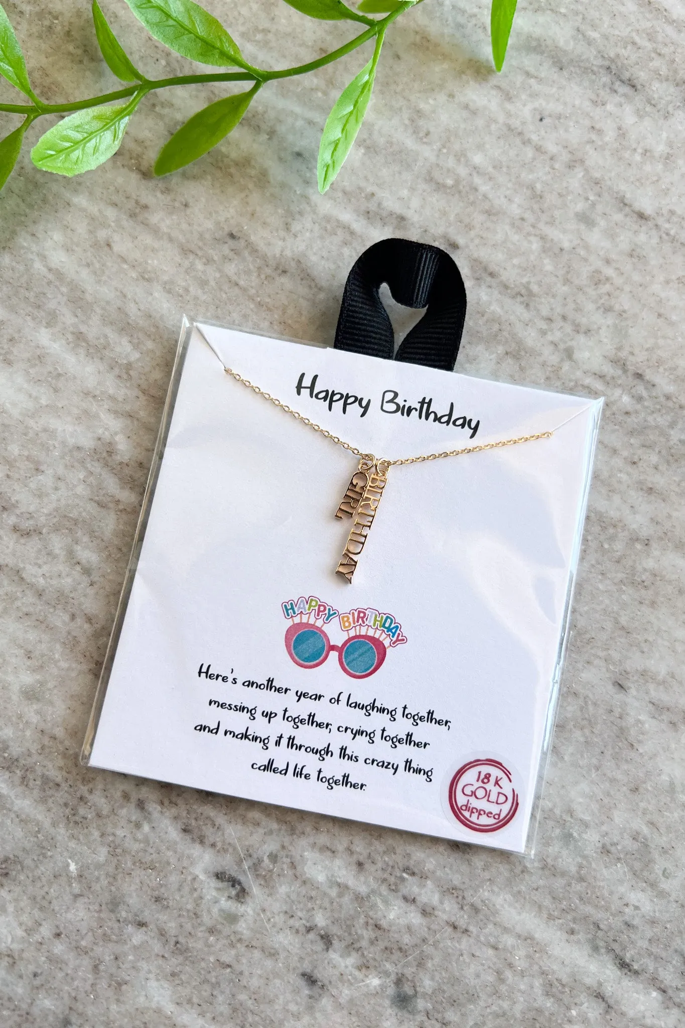 Birthday Girl Necklace