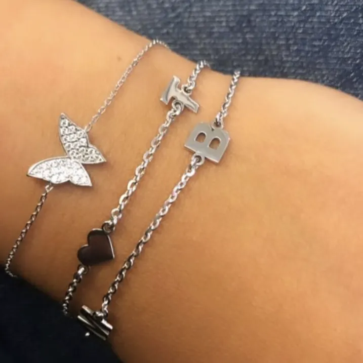CZ Butterfly Bracelet
