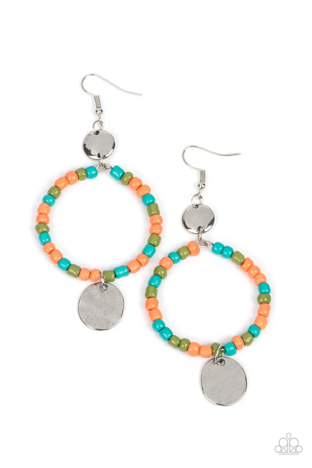 Earrings Cayman Catch - Orange E2136