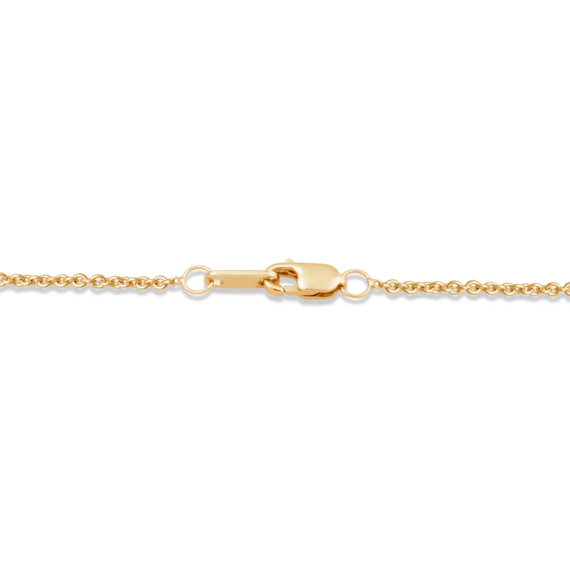 Jewelili Yellow Gold Over Sterling Silver  With Oval Shape and Pear Shape Created Opal and Round Created White Sapphire Pendant Necklace