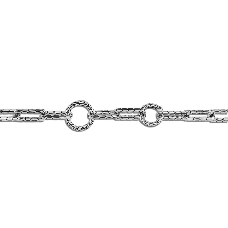 Long Link Amulet Connector Bracelet