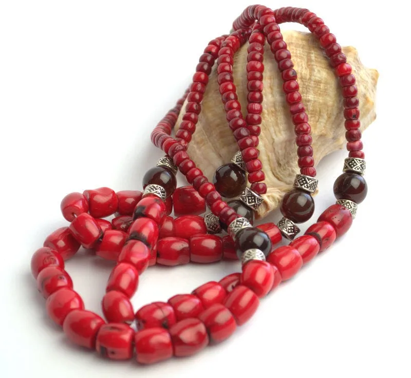 Natural Coral Necklace Ukrainian coral Necklace Red Coral Necklace Vintage Coral Necklace Genuine Coral Necklace Gifts for her mom