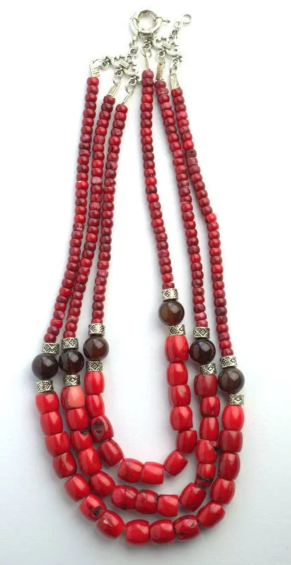 Natural Coral Necklace Ukrainian coral Necklace Red Coral Necklace Vintage Coral Necklace Genuine Coral Necklace Gifts for her mom
