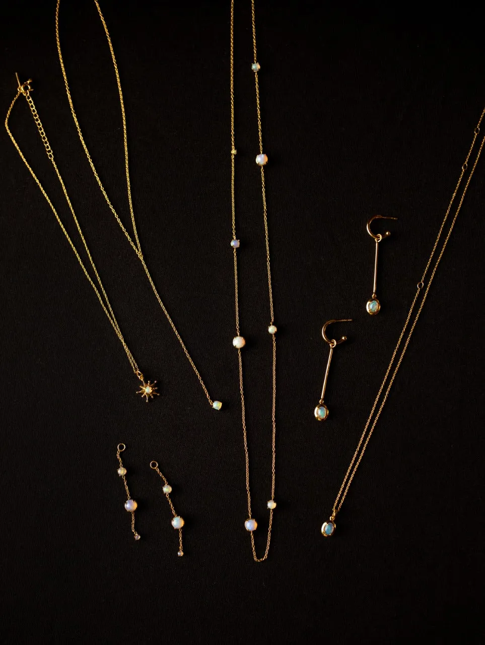 Sidereal period Opal Necklace – Medium