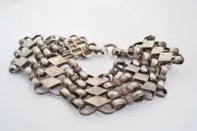 Silver Link Bracelet or Anklet from the Arabian Peninsula