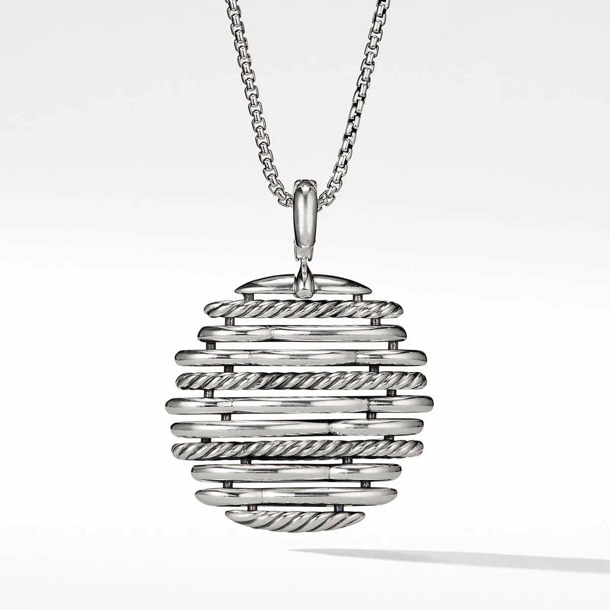 Tides Pendant Necklace with Diamonds