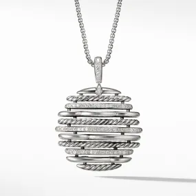 Tides Pendant Necklace with Diamonds