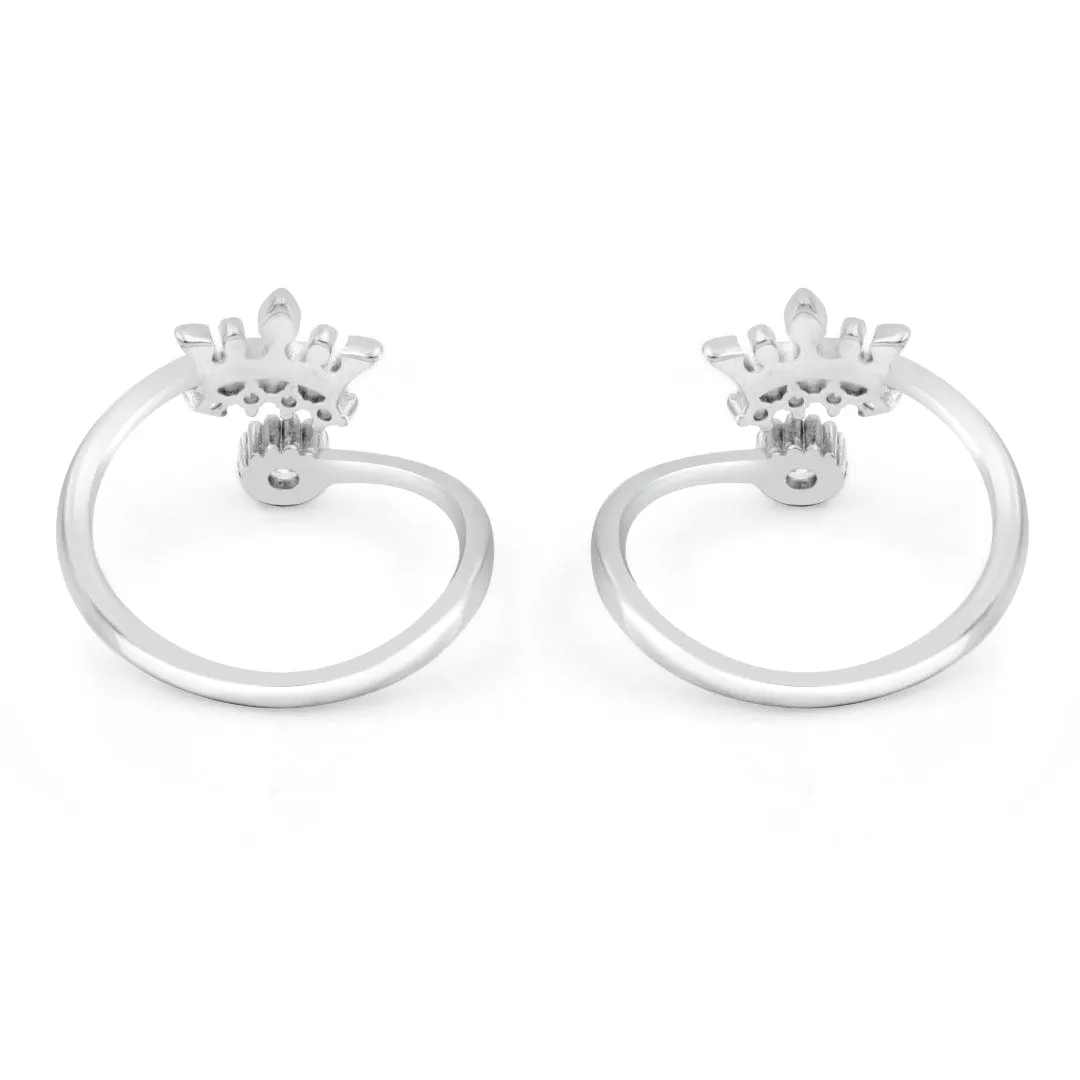 Zarkan Queen Culture Silver Toe Rings